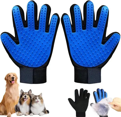 Guante Quitapelos para Perros y Gatos – Elimina el Pelo Suelto Fácilmente