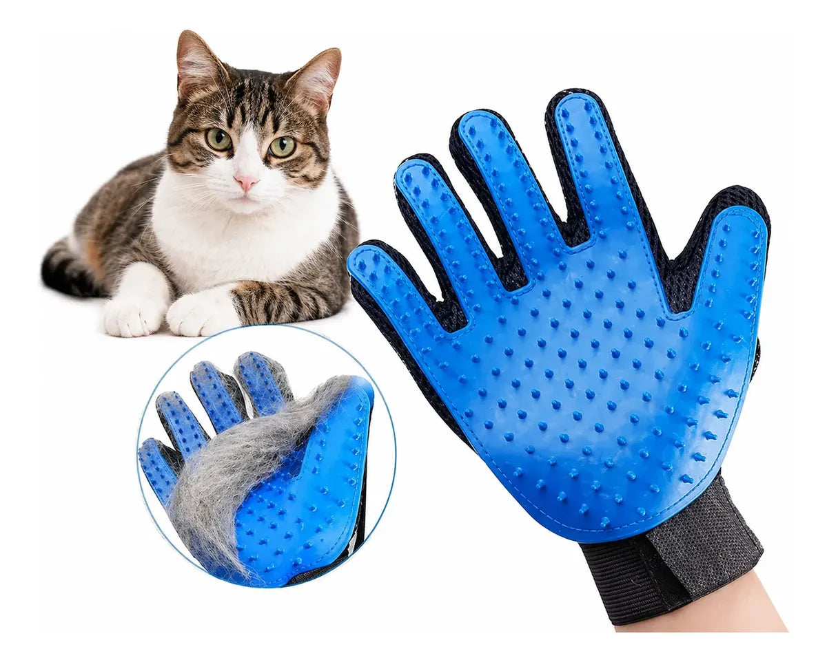 Guante Quitapelos para Perros y Gatos – Elimina el Pelo Suelto Fácilmente